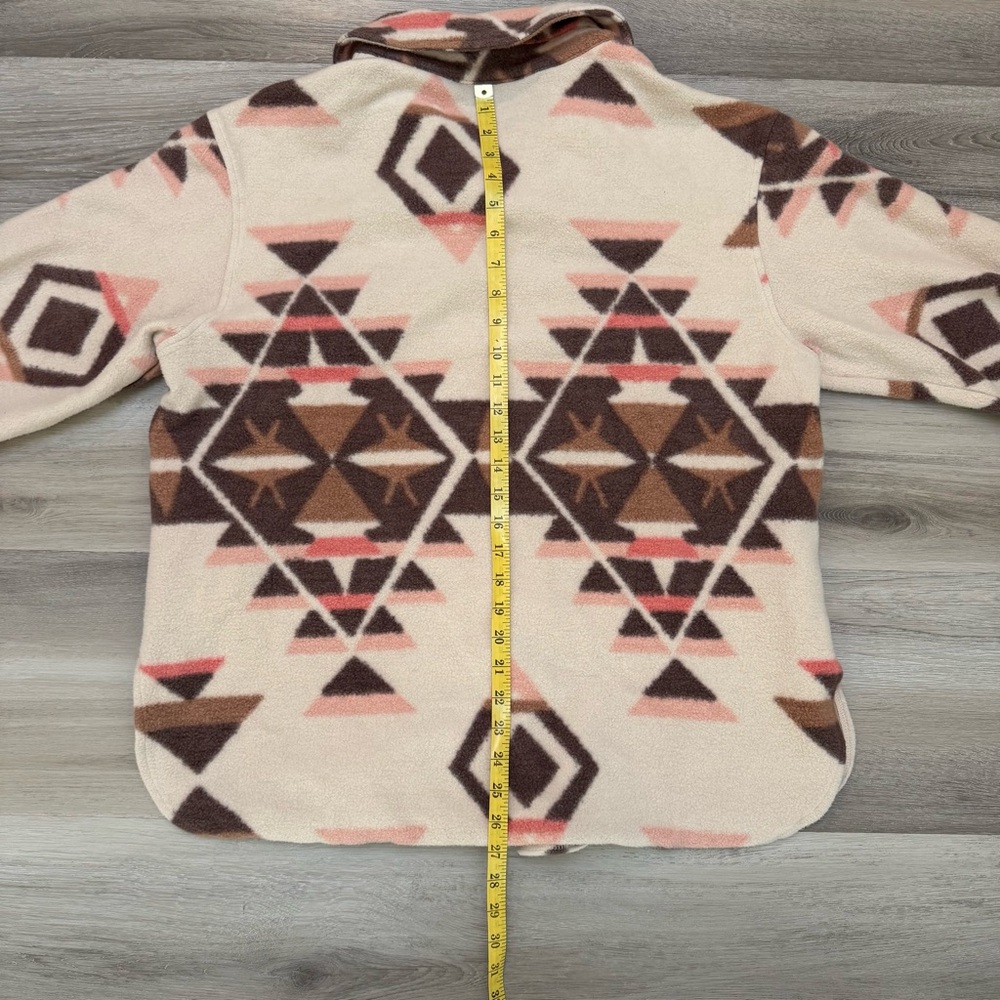 Sanctuary Southwestern Fleece Shirt Jacket Women’s Large - Picture 6 of 6